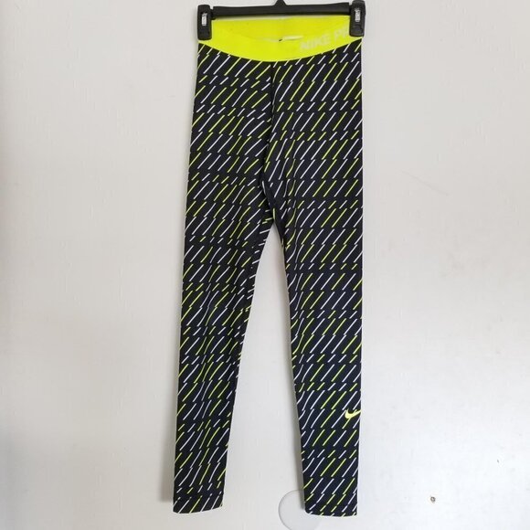 Nike Pro Core Dri-Fit Bolt Print Tights Leggings S - Picture 8 of 15